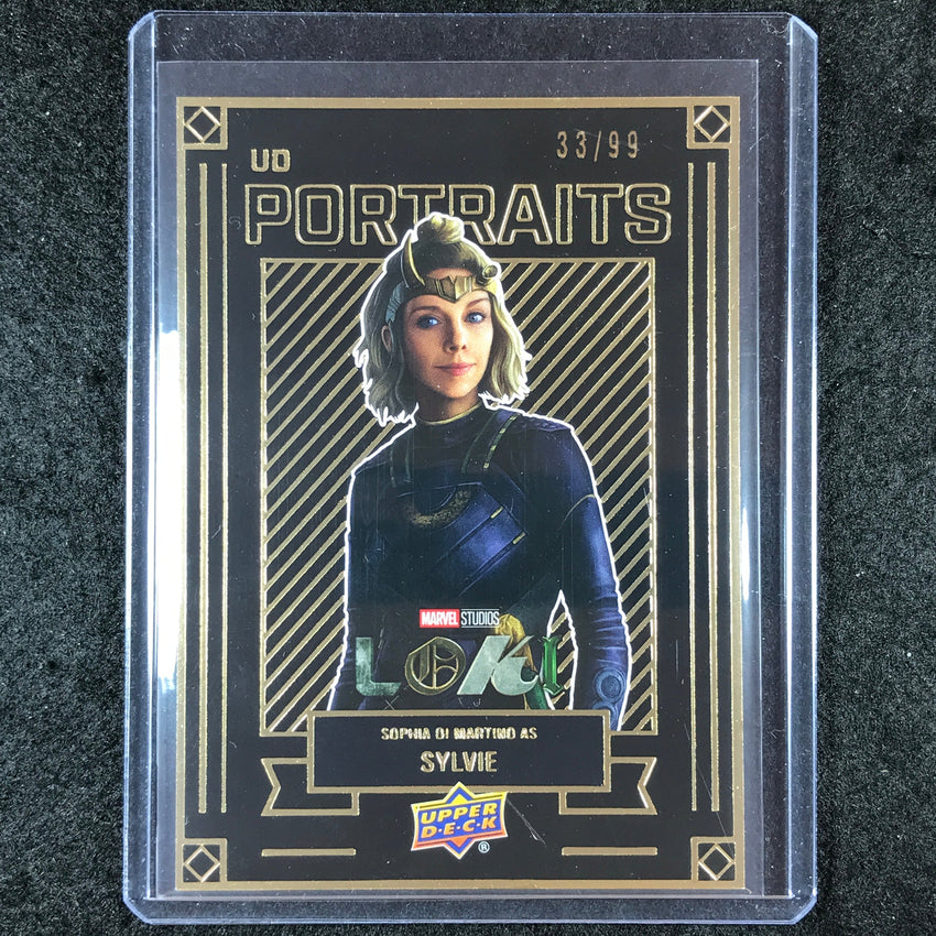 2024 Marvel Studios Series 1 Disney+ SYLVIE UD Portraits Gold 33/99