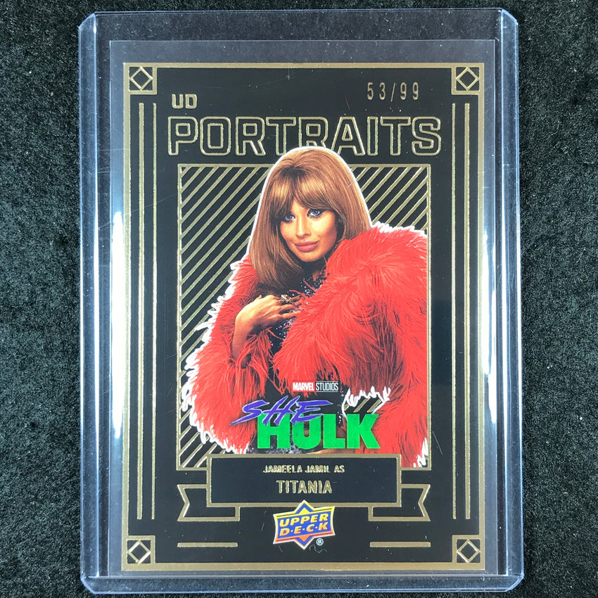 2024 Marvel Studios Series 1 Disney+ TITANIA UD Portraits Gold 53/99