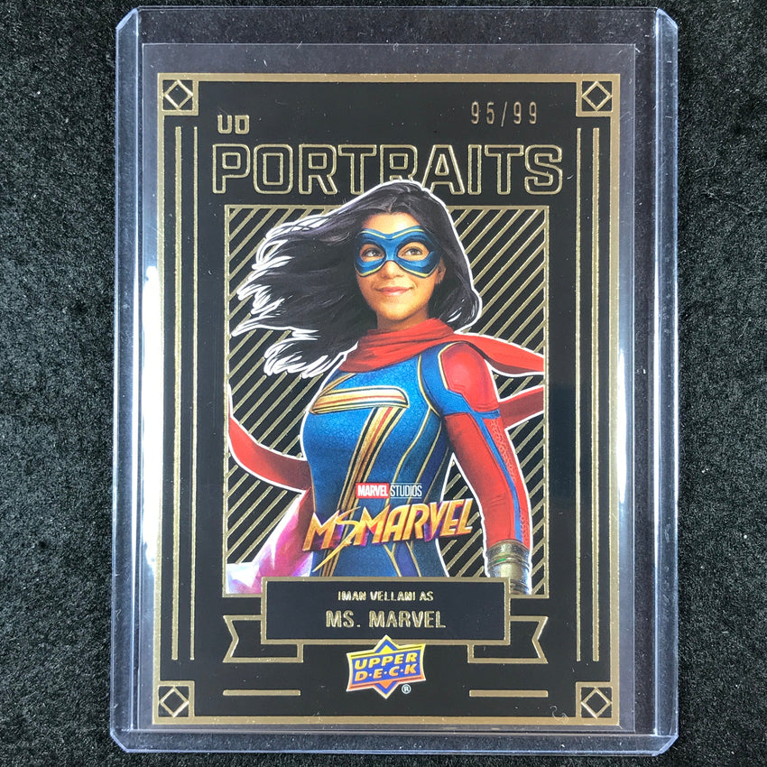 2024 Marvel Studios Series 1 Disney+ MS. MARVEL UD Portraits Gold 95/99