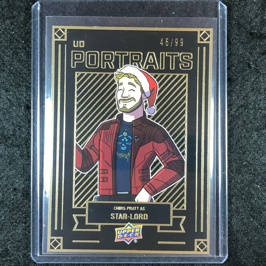 2024 Marvel Studios Series 1 Disney+ STAR-LORD UD Portraits Gold 46/99