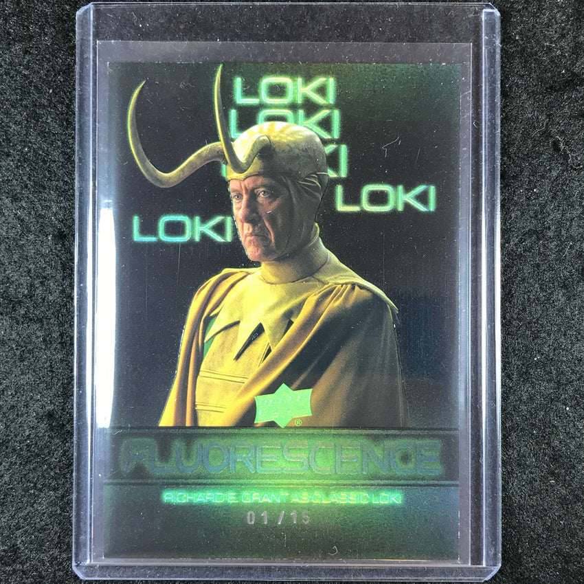 2024 Marvel Studios Series 1 Disney+ CLASSIC LOKI Fluorescence Green 1/15