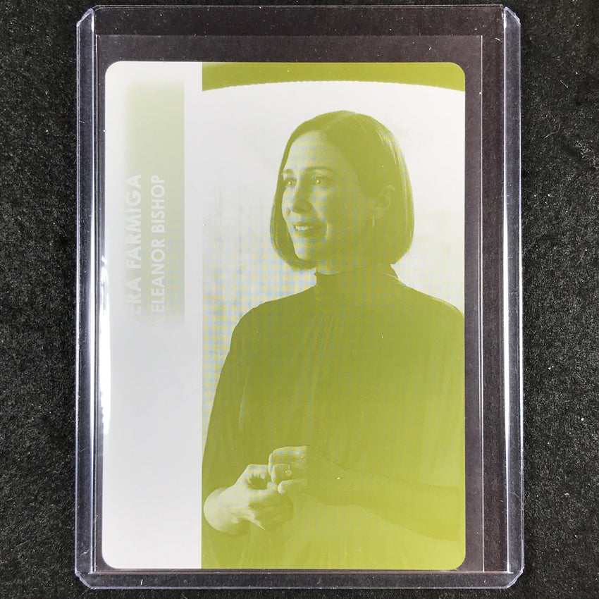 2024 Marvel Studios Series 1 Disney+ ELEANOR BISHOP Printing Plate Yellow 1/1