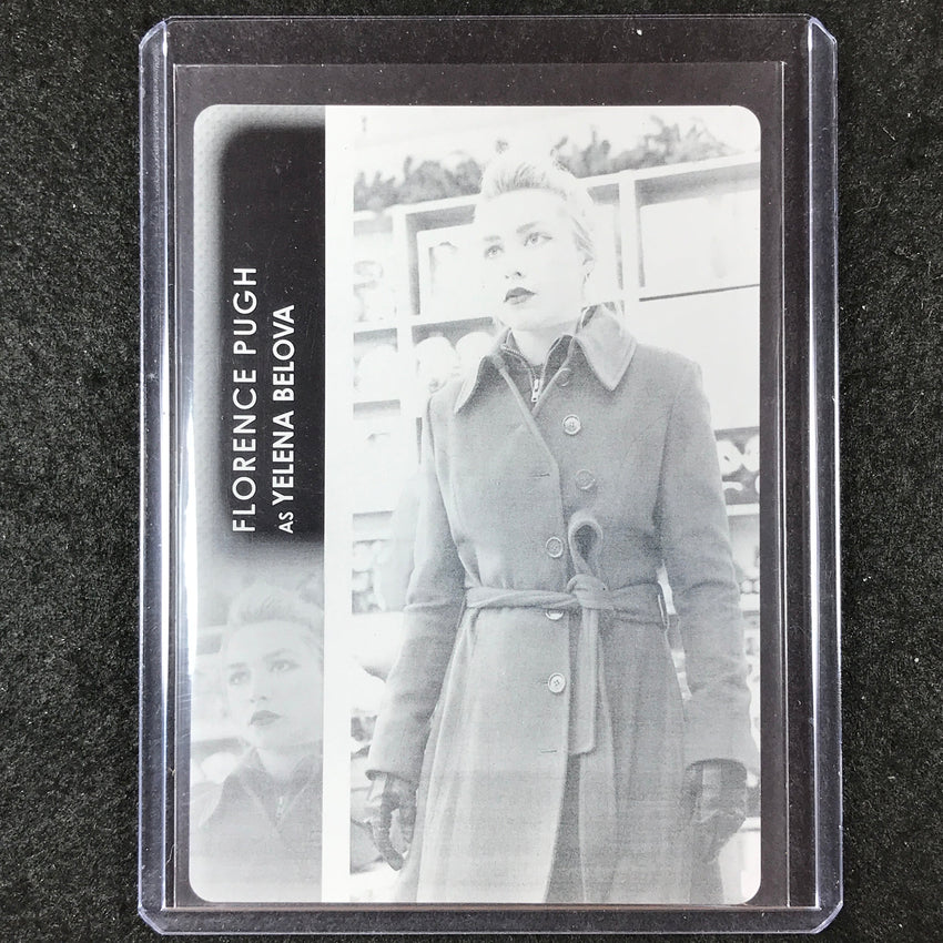 2024 Marvel Studios Series 1 Disney+ YELENA BELOVA Printing Plate Black 1/1 #45