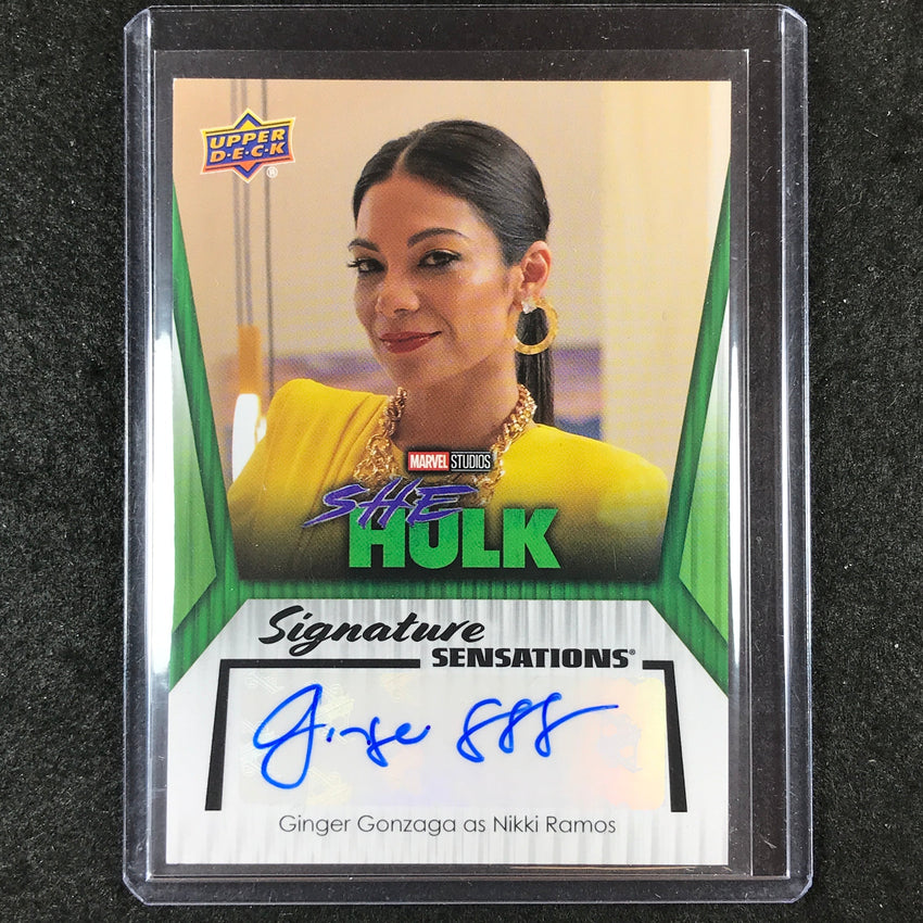 2024 Marvel Studios Series 1 Disney+ GINGER GONZAGA AS NIKKI RAMOS Auto #GG