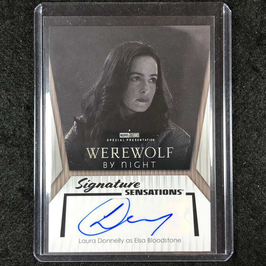 2024 Marvel Studios Series 1 Disney+ LAURA DONNELLY AS ELSA BLOODSTONE Auto #LD