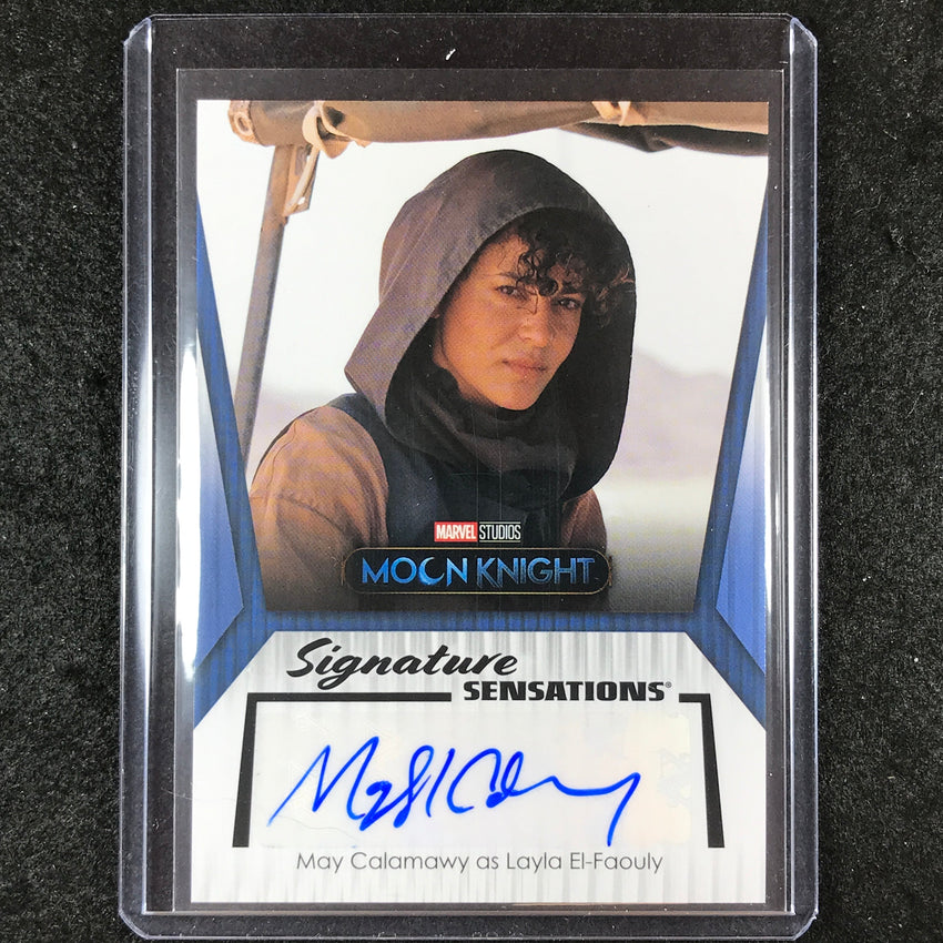 2024 Marvel Studios Series 1 Disney+ MAY CALAMAWY AS LAYLA EL-FAOULY Auto #MC