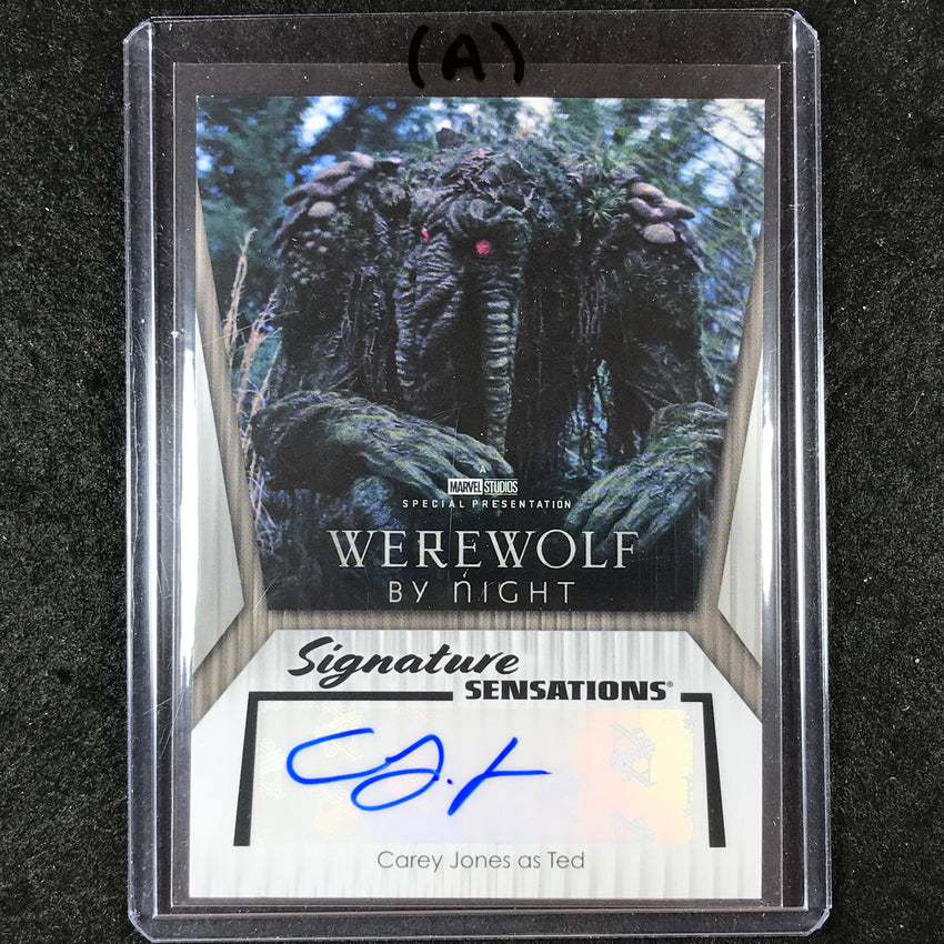 2024 Marvel Studios Series 1 Disney+ CAREY JONES AS TED Signature Auto #CJ (A)