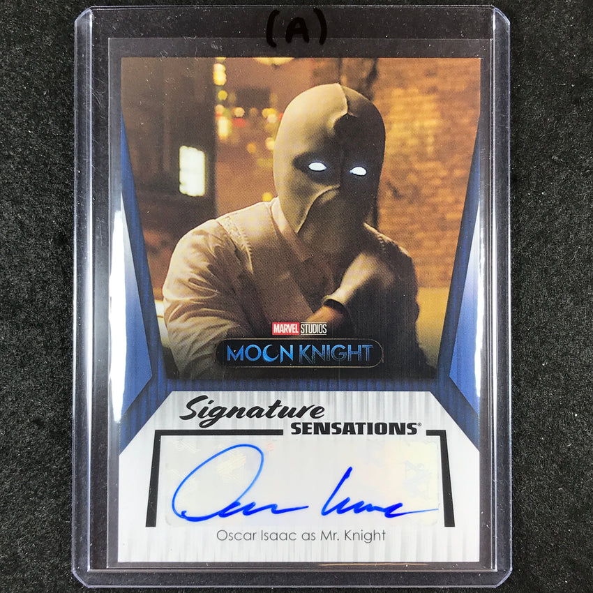 2024 Marvel Studios Series 1 Disney+ OSCAR ISAAC AS MR. KNIGHT Auto #IS (A)