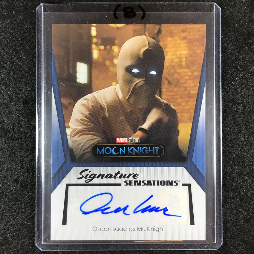 2024 Marvel Studios Series 1 Disney+ OSCAR ISAAC AS MR. KNIGHT Auto #IS (B)