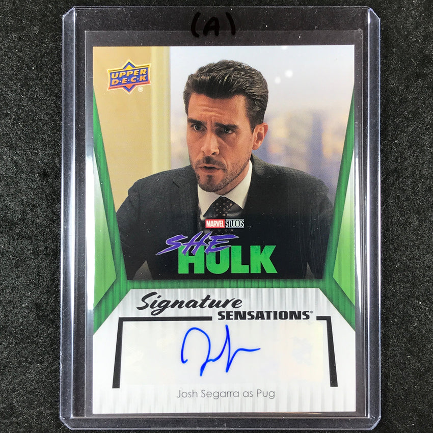 2024 Marvel Studios Series 1 Disney+ JOSH SEGARRA AS PUG Signature Auto #SE (A)