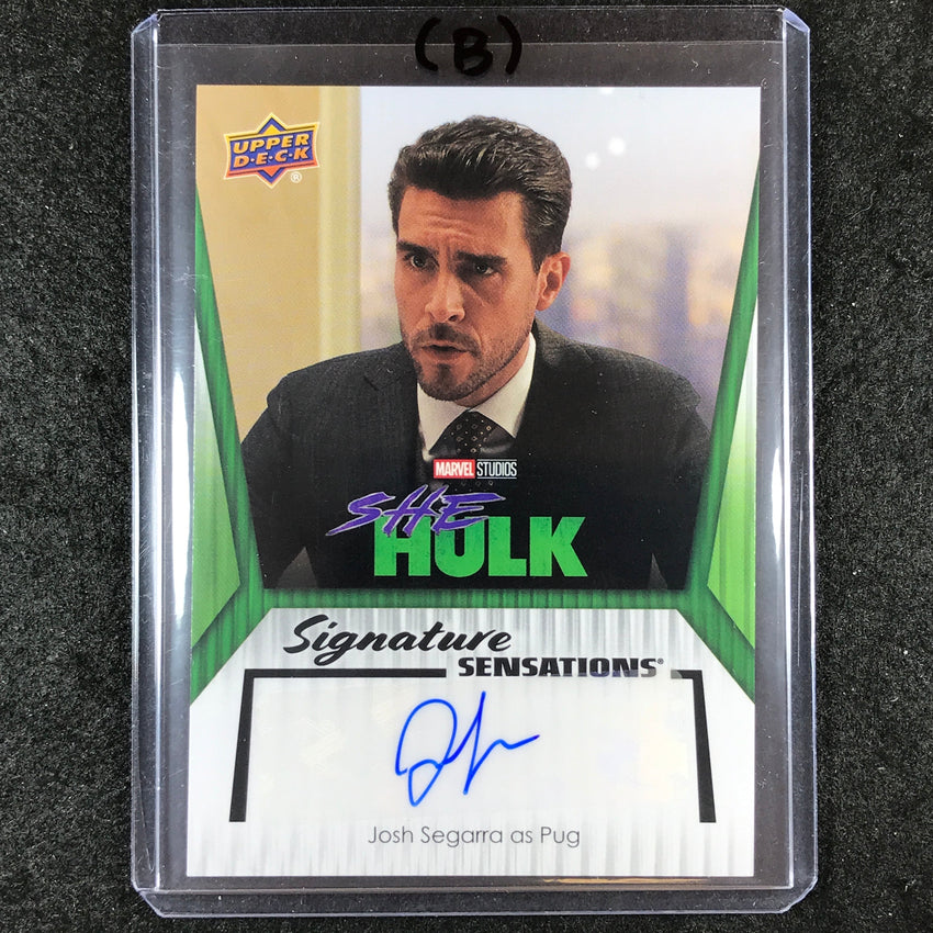 2024 Marvel Studios Series 1 Disney+ JOSH SEGARRA AS PUG Signature Auto #SE (B)