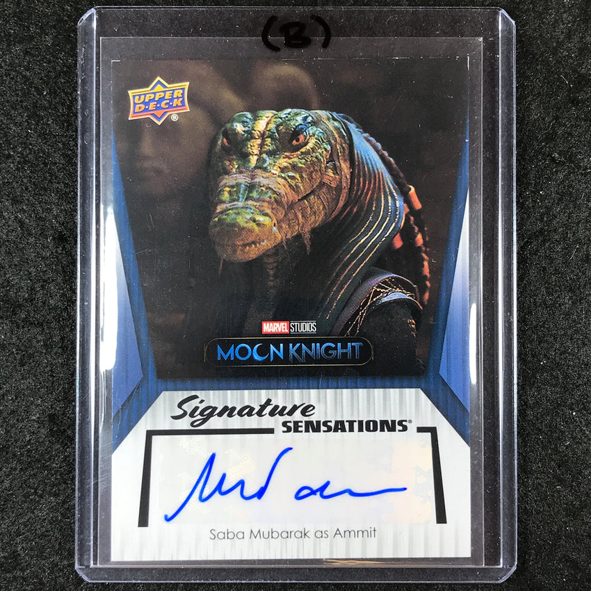 2024 Marvel Studios Series 1 Disney+ SABA MUBARAK AS AMMIT Auto #SM (B)