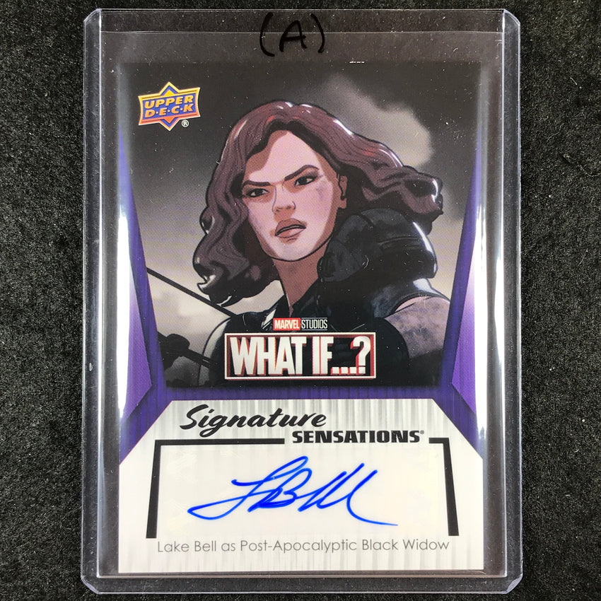 2024 Marvel Studios Series 1 Disney+ LAKE BELL POST-A BLACK WIDOW Auto #LB (A)