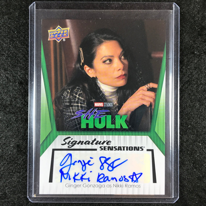 2024 Marvel Studios Series 1 Disney+ GINGER GONZAGA NIKKI Inscription Auto #GO