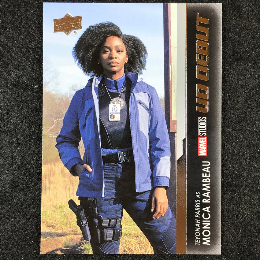 2024 Marvel Studios Series 1 Disney+ MONICA RAMBEAU Base UD Debut #104