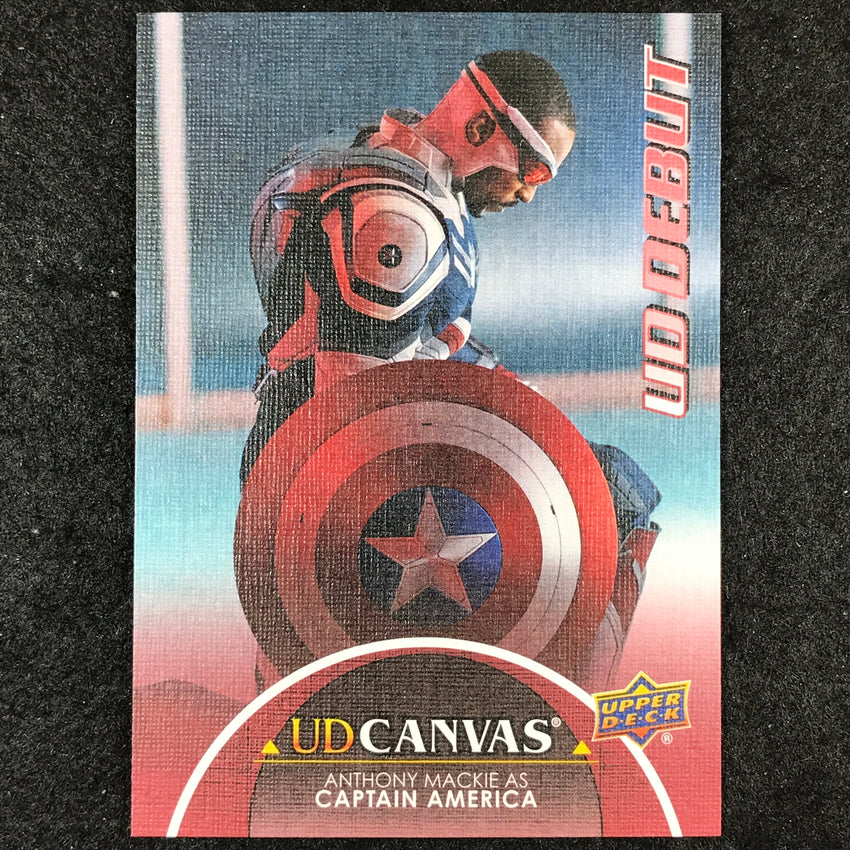 2024 Marvel Studios Series 1 Disney+ CAPTAIN AMERICA UD Debut Canvas Base #48