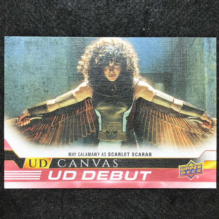 2024 Marvel Studios Series 1 Disney+ SCARLET SCARAB UD Debut Canvas Base #54