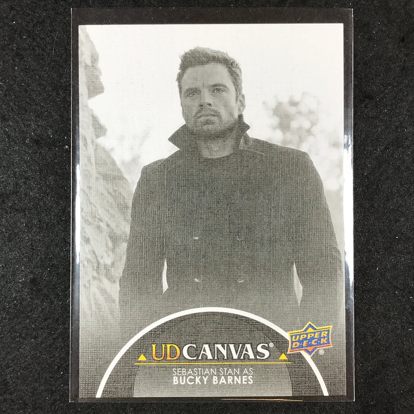 2024 Marvel Studios Series 1 Disney+ BUCKY BARNES UD Canvas Black and White #14
