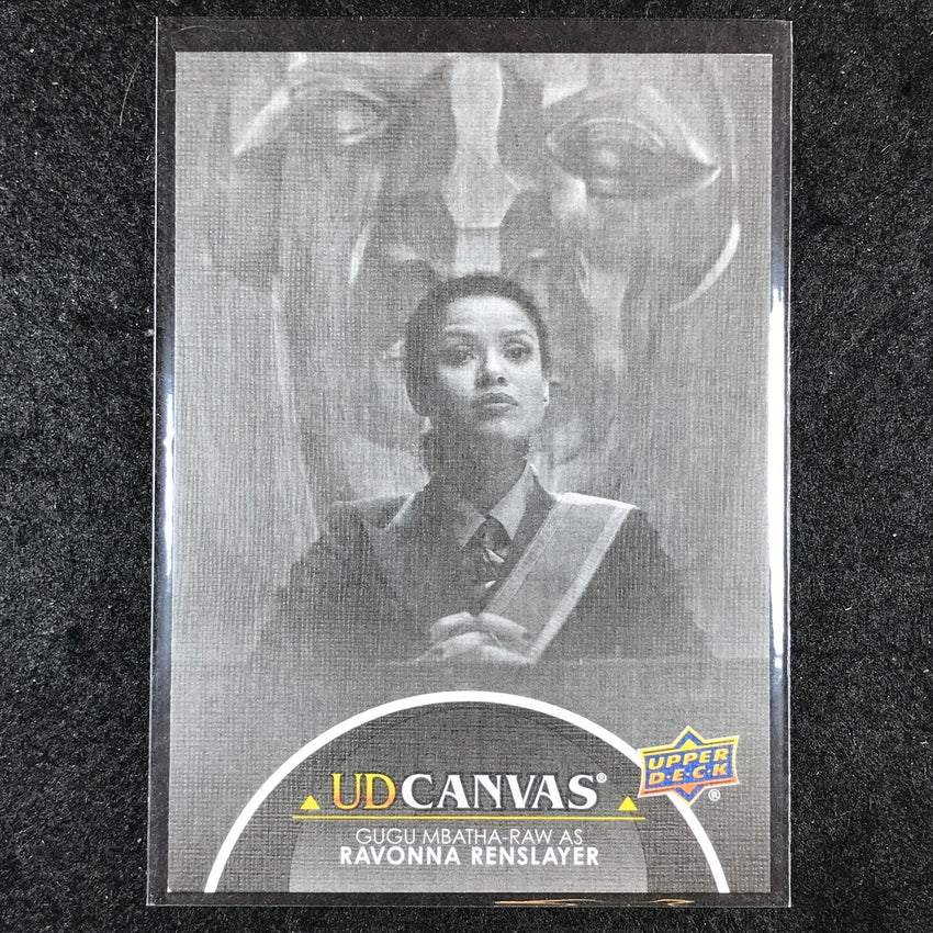 2024 Marvel Studios Series 1 Disney+ RAVONNA RENSLAYER UD Canvas Black White #27