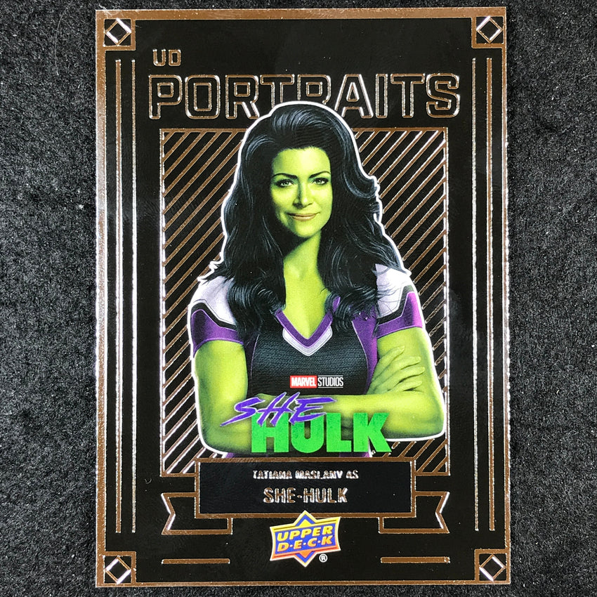 2024 Marvel Studios Series 1 Disney+ SHE-HULK UD Portraits Base #1