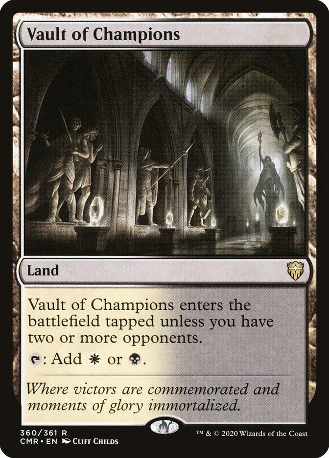 Vault of Champions - 360/361 - Rare Commander Legends