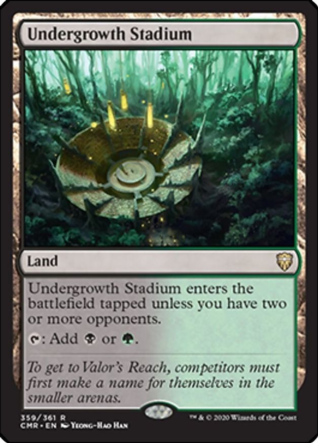 Undergrowth Stadium 359/361 - Rare Commander Legends
