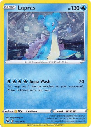 Lapras - SWSH051 - Pokemon SWSH Sword & Shield Promo