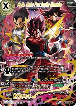 Vegito, Warrior from Aother Dimension - BT11-154 - SCR - Vermillion Bloodline