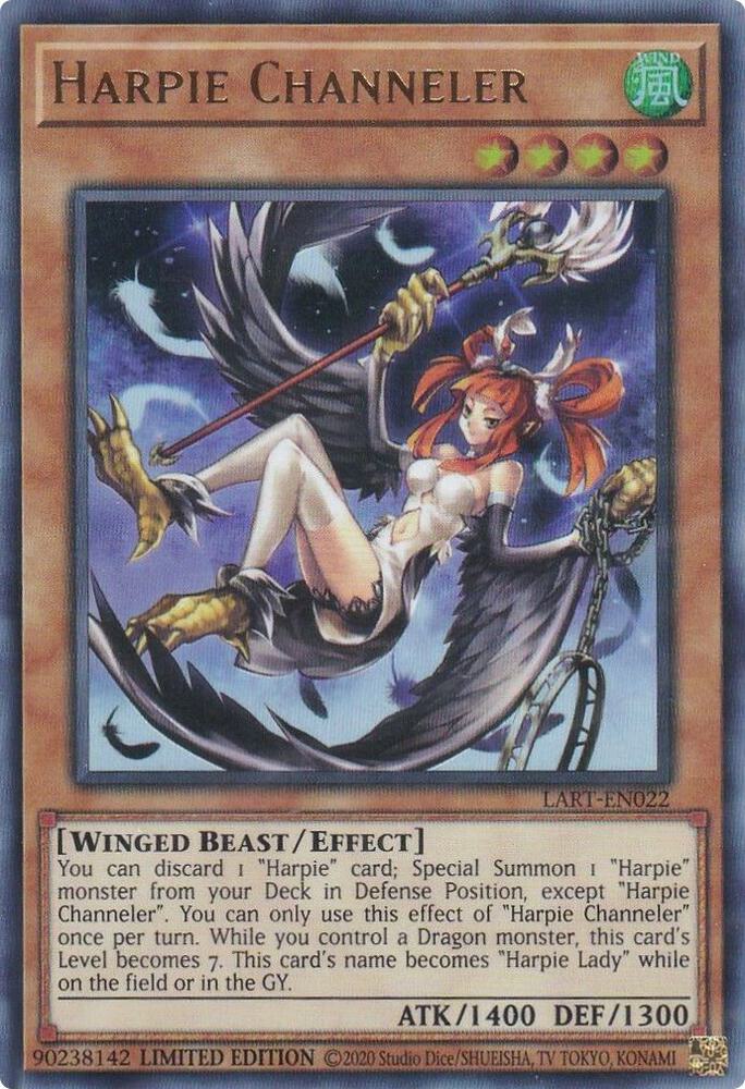 [SEALED] Harpie Channeler -LART-EN022 - Ultra Rare Limited Edition