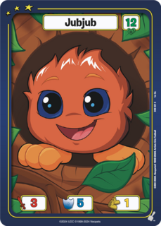 FOIL Jubjub (Red) - DON-021 - C - Neopets TCG  Defenders of Neopia 1st Edition