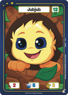 FOIL Jubjub (Yellow) - DON-023 - C - Neopets TCG  Defenders of Neopia 1st Edition