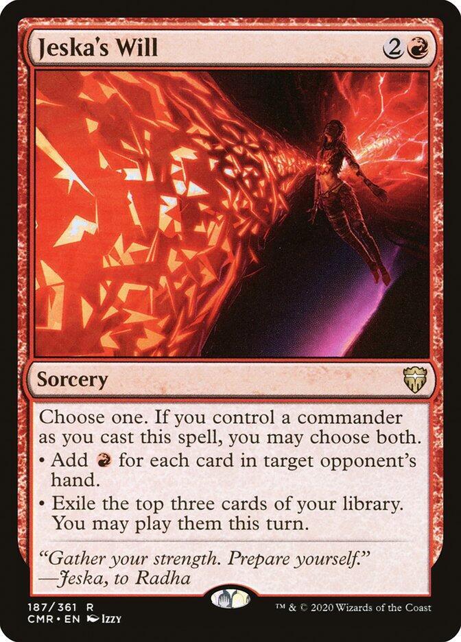 Jeska's Will - 187/361 - Rare Commander Legends