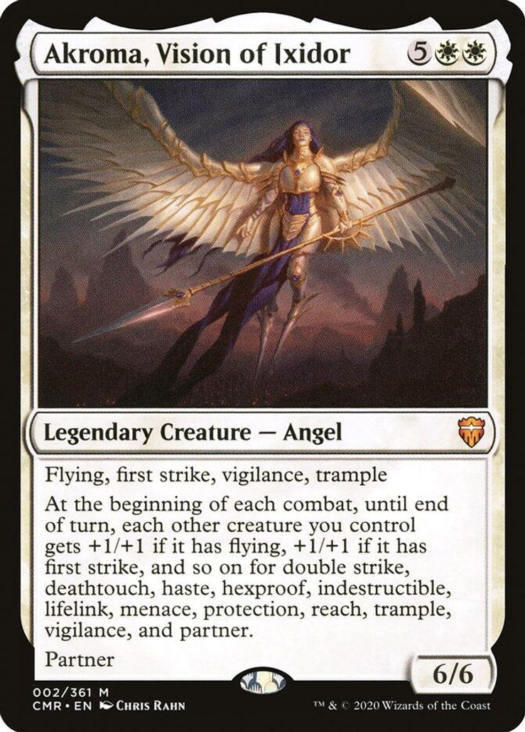 Foil Akroma Vision Of Ixidor 002/361 - Mythic Commander Legends