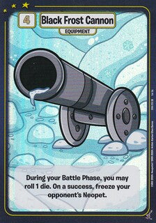 Black Frost Cannon - DON-215 - SR - Neopets TCG  Defenders of Neopia 1st Edition
