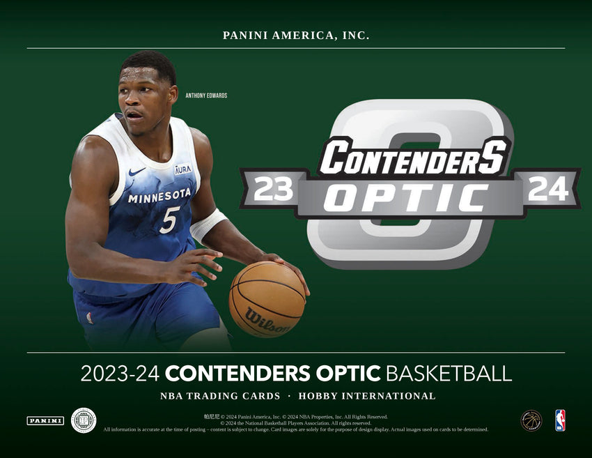 2023-24 Panini Contenders Optic Basketball Hobby International Box