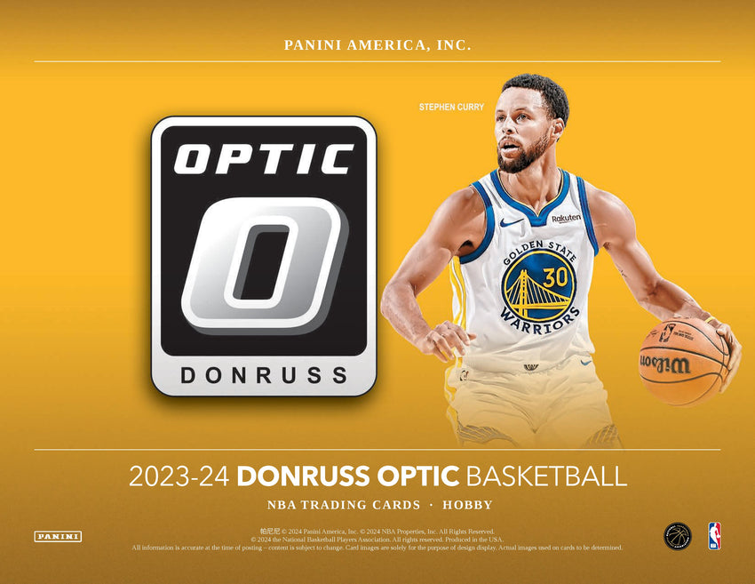 23-24 Optic Hobby 4-Box Break (Giveaway Spurs) #20617 - Team Based - Release Day