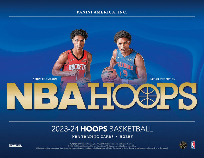 2023-24 Panini Hoops NBA Basketball Hobby Box