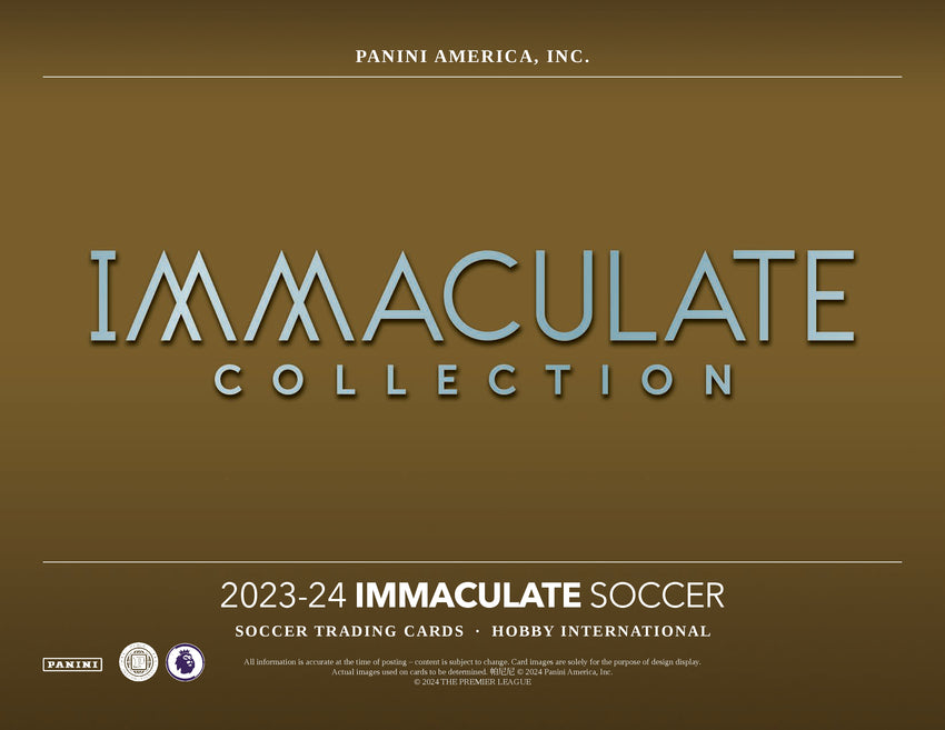 23-24 Immaculate Soccer International 1-Box Opening #30150 - Team Based - Nov 07 (4pm)