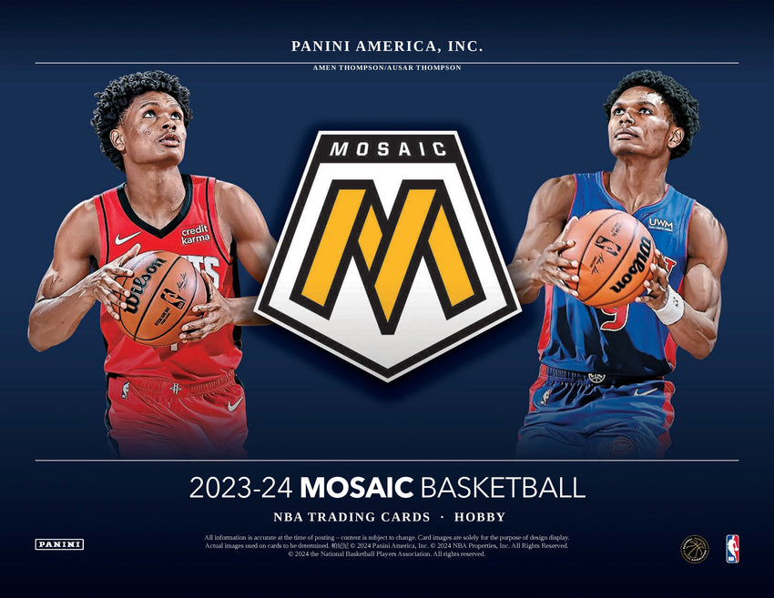 2023-24 Panini Mosaic Basketball Hobby Box (Pre Order Jun 20)