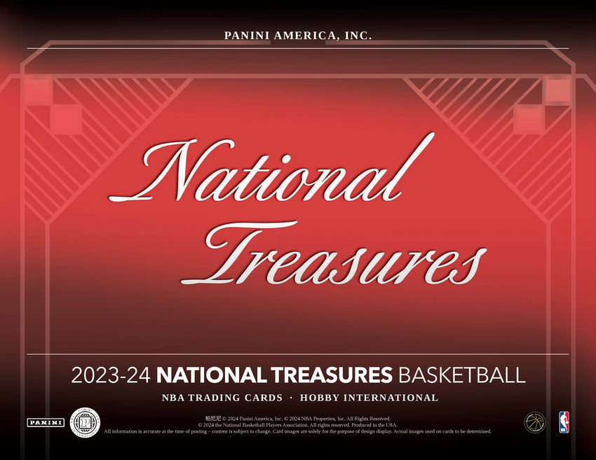 23-24 National Treasures International Basketball 1-Box Break (Giveaway Spurs) #27299 - Team Based - May 12 (4pm)