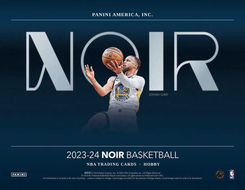 2023-24 Panini NOIR Basketball Hobby Box (Pre Order Jul 26)