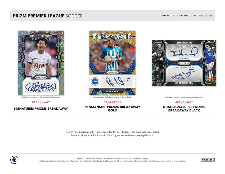 2023-24 Panini Prizm Premier League Breakaway Soccer Box