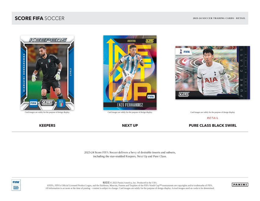 2023-24 Panini Score FIFA Soccer Box (Pre Order TBA)