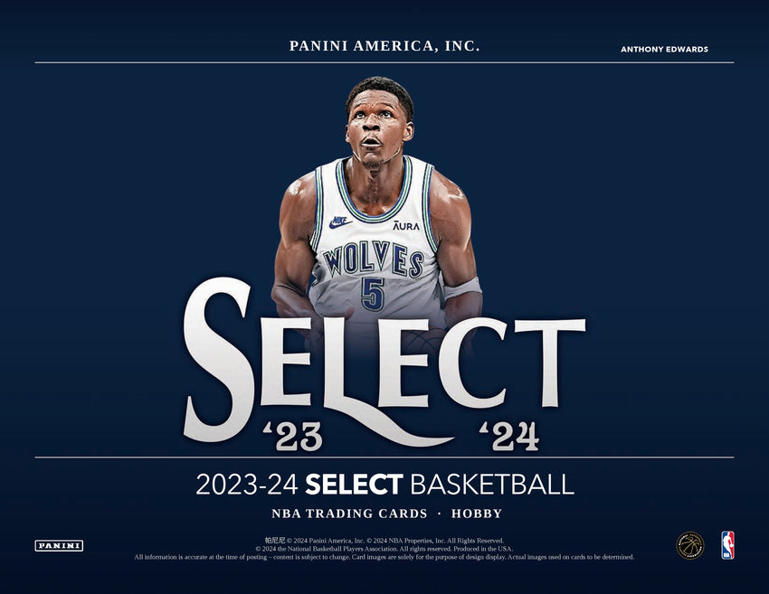 23-24 Select Hobby 4-Box Break (Giveaway Spurs) #20561 - Team Based - Release Day