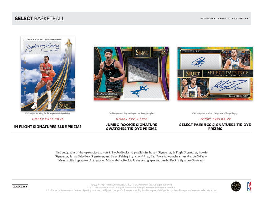 2023-24 Panini Select Basketball Hobby Box (Pre Order May 11)