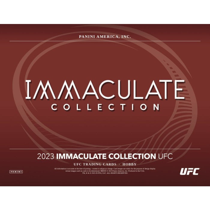 2023 Immaculate Hobby UFC 1-Box Break #18666 - 2 Random Serial - Jan 0 ...