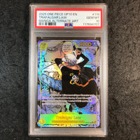 PSA 10 Trafalgar Law - OP10-119 - Manga SSP Alternate Art OP-10 Royal Blood 707