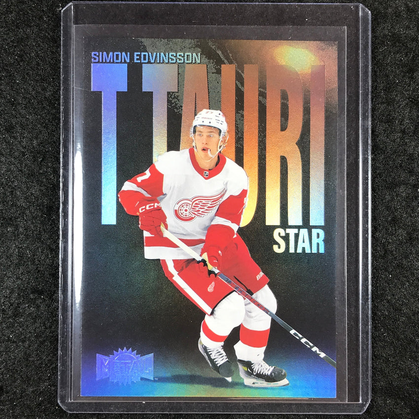 2023-24 Metal Universe NHL SIMON EDVINSSON T Tauri Phase Rookie Spectrum 17/199