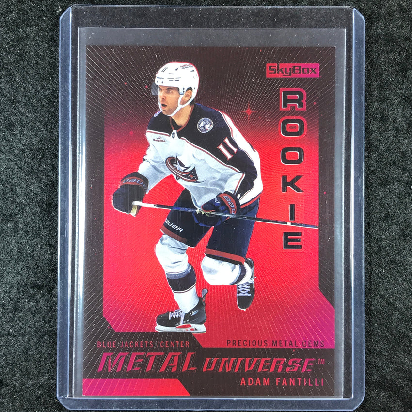 2023-24 Metal Universe NHL ADAM FANTILLI Rookie Retro Red Metal Gems 27/100