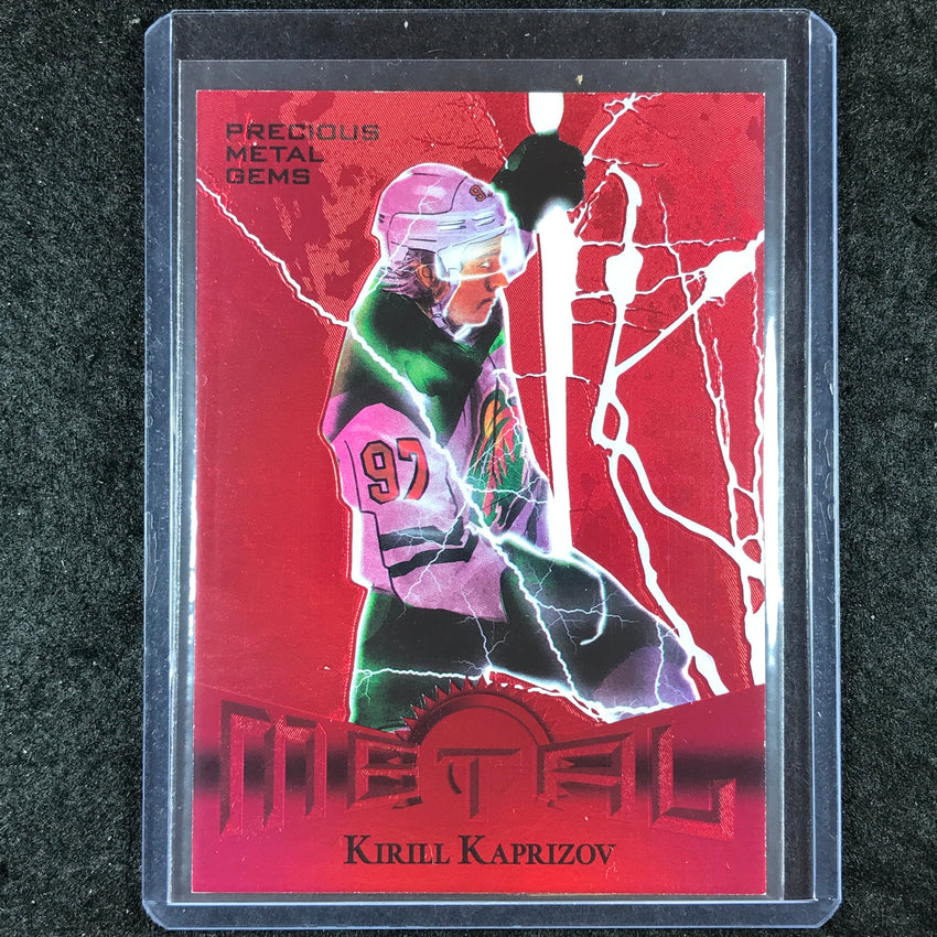 2023-24 Metal Universe NHL KIRILL KAPRIZOV Retro Precious Metal Gems Red 62/100